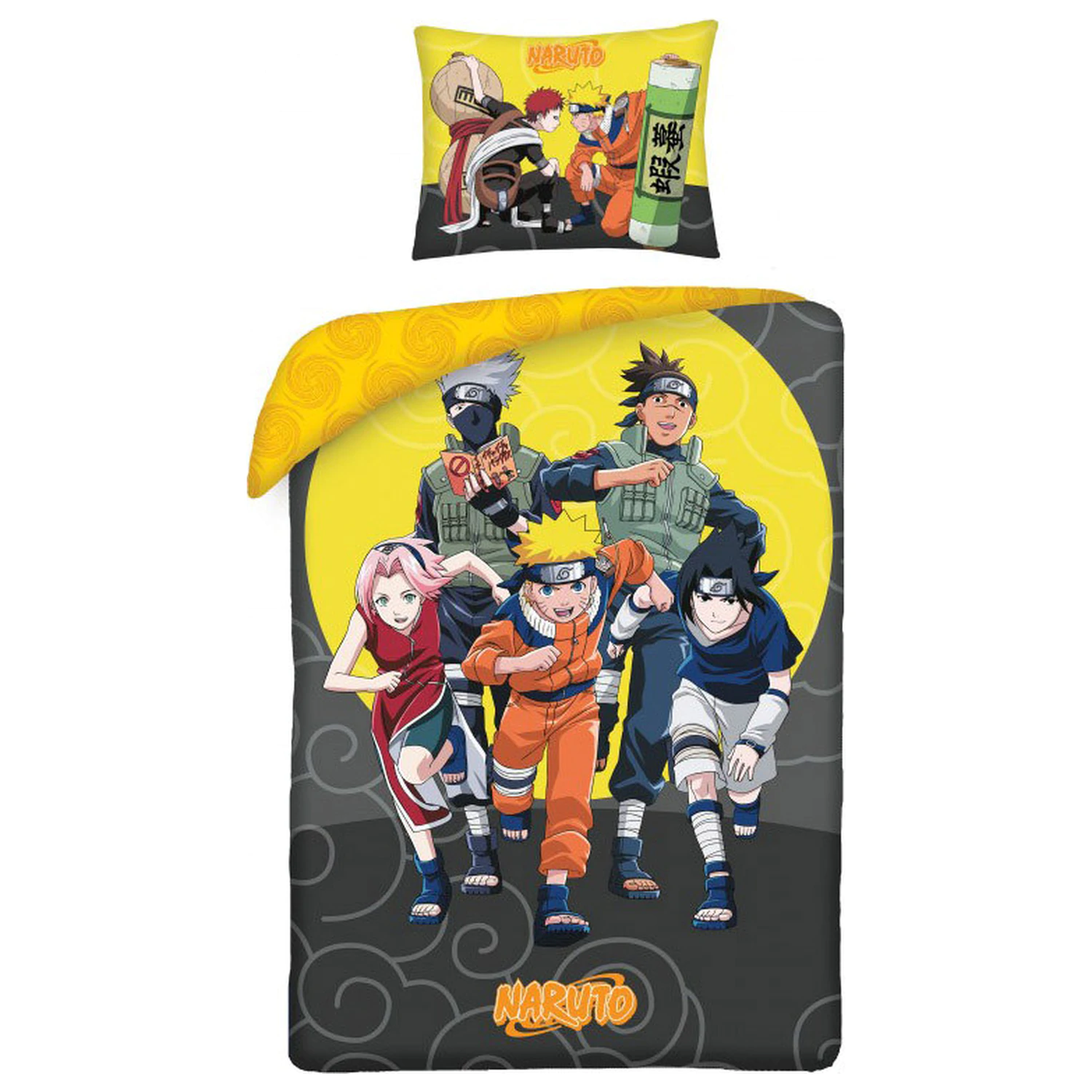 Naruto Mission povlak na přikrývku 140x200 cm, 70x90 cm fotografii produktu