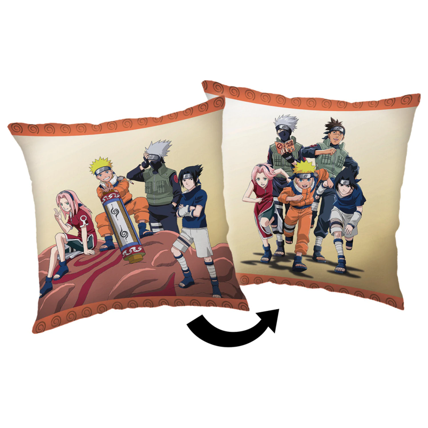 Naruto Mission polštář, dekorativní polštář 40x40 cm fotografii produktu
