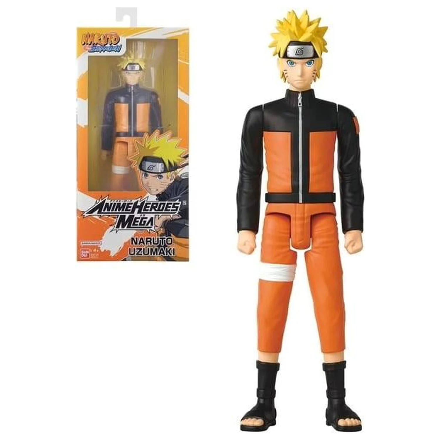 NARUTO Naruto Anime Heroes Mega figurka 30 cm fotografii produktu