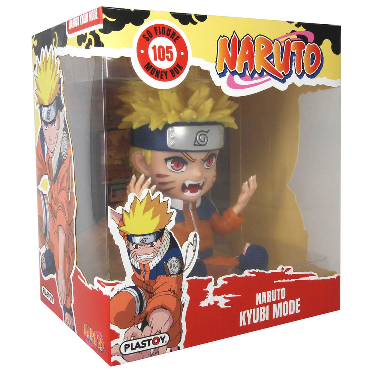 Naruto - Naruto Kyubi Mood money box figurka 15cm fotografii produktu