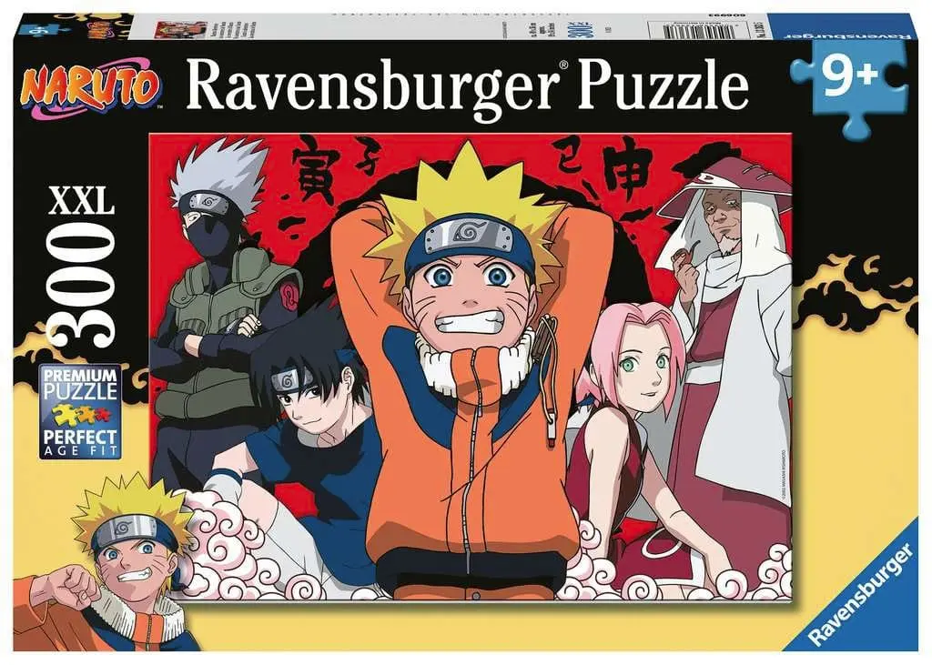Naruto Dětské Puzzle XXL Naruto's Adventures (300 kusů) fotografii produktu