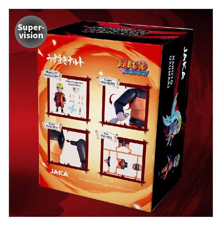 Naruto Plastic Model Kit Naruto Uzumaki 12 cm fotografii produktu