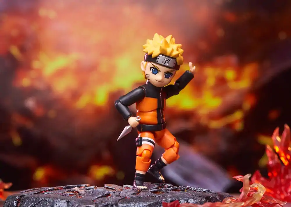 Naruto Plastic Model Kit Naruto Uzumaki 12 cm fotografii produktu