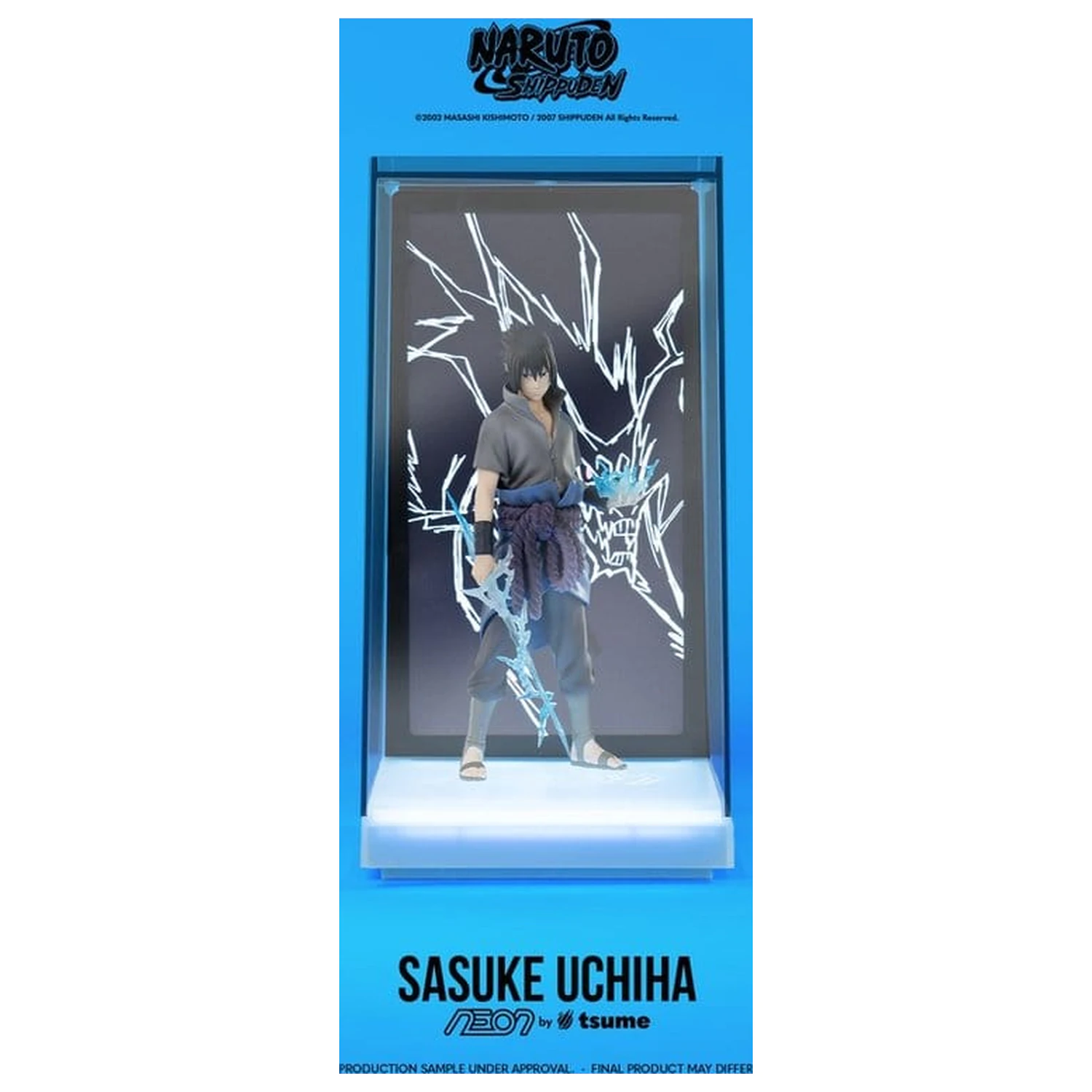 Naruto Neon Figurka 1/9 Sasuke Uchiha 25 cm fotografii produktu