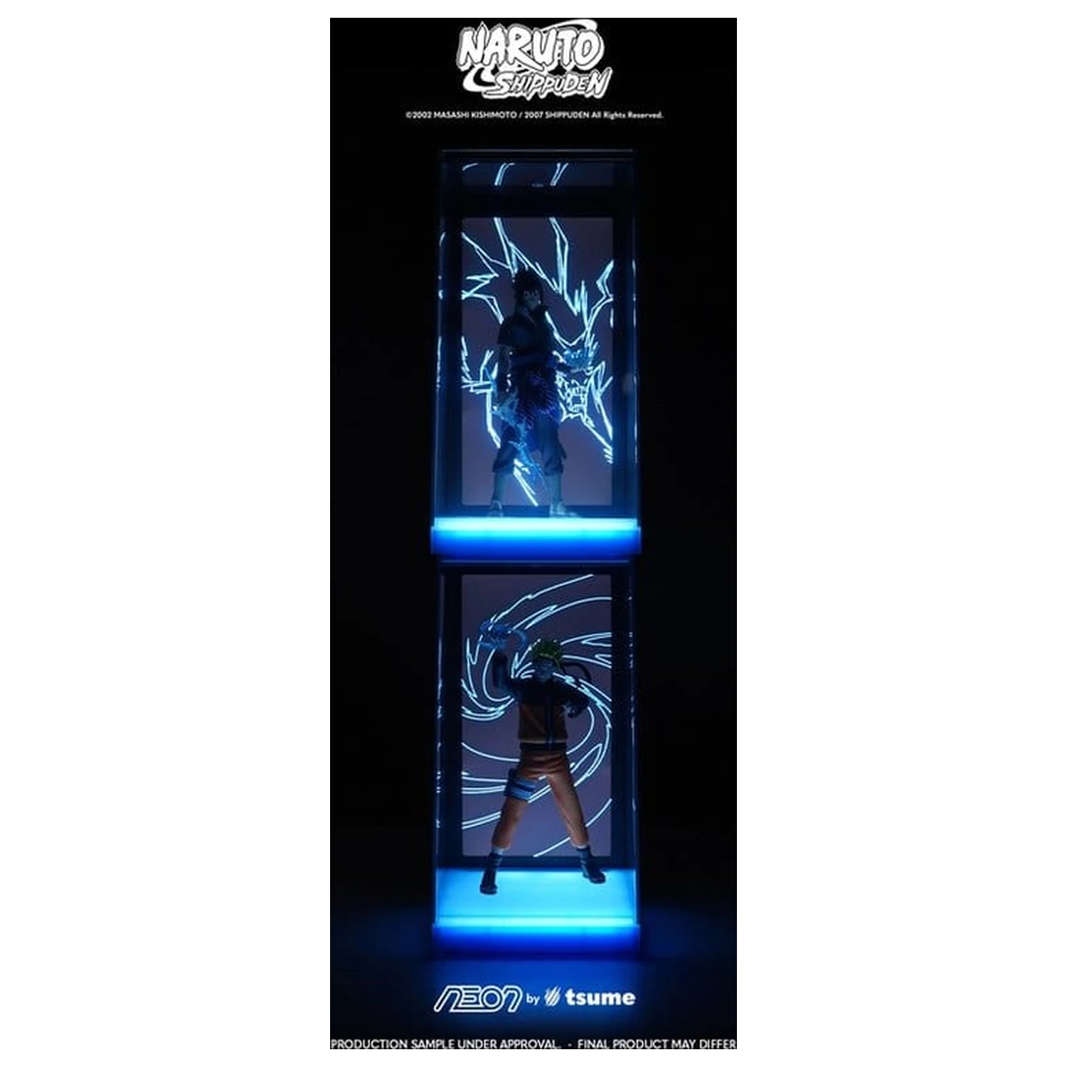 Naruto Neon Figurka 1/9 Sasuke Uchiha 25 cm fotografii produktu