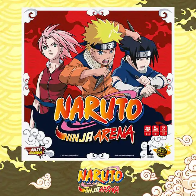 Naruto Dice Game Ninja Arena Kostková hra fotografii produktu