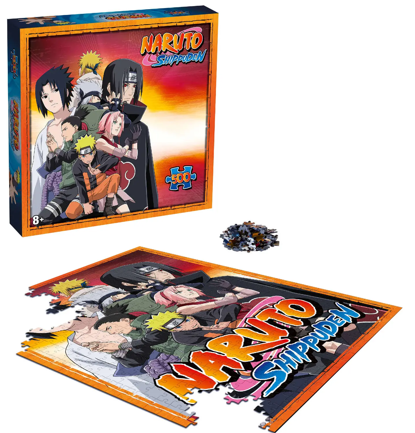 Naruto puzzle 500 dílků fotografii produktu