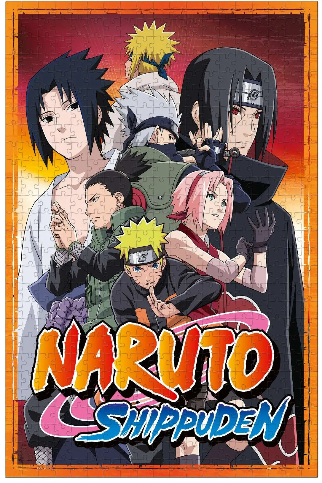 Naruto puzzle 500 dílků fotografii produktu