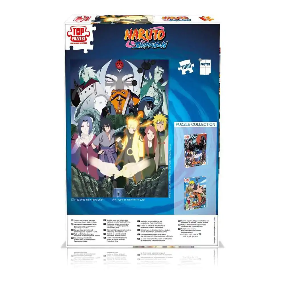 Naruto Jigsaw Puzzle Final Battle (1000 dílků) fotografii produktu
