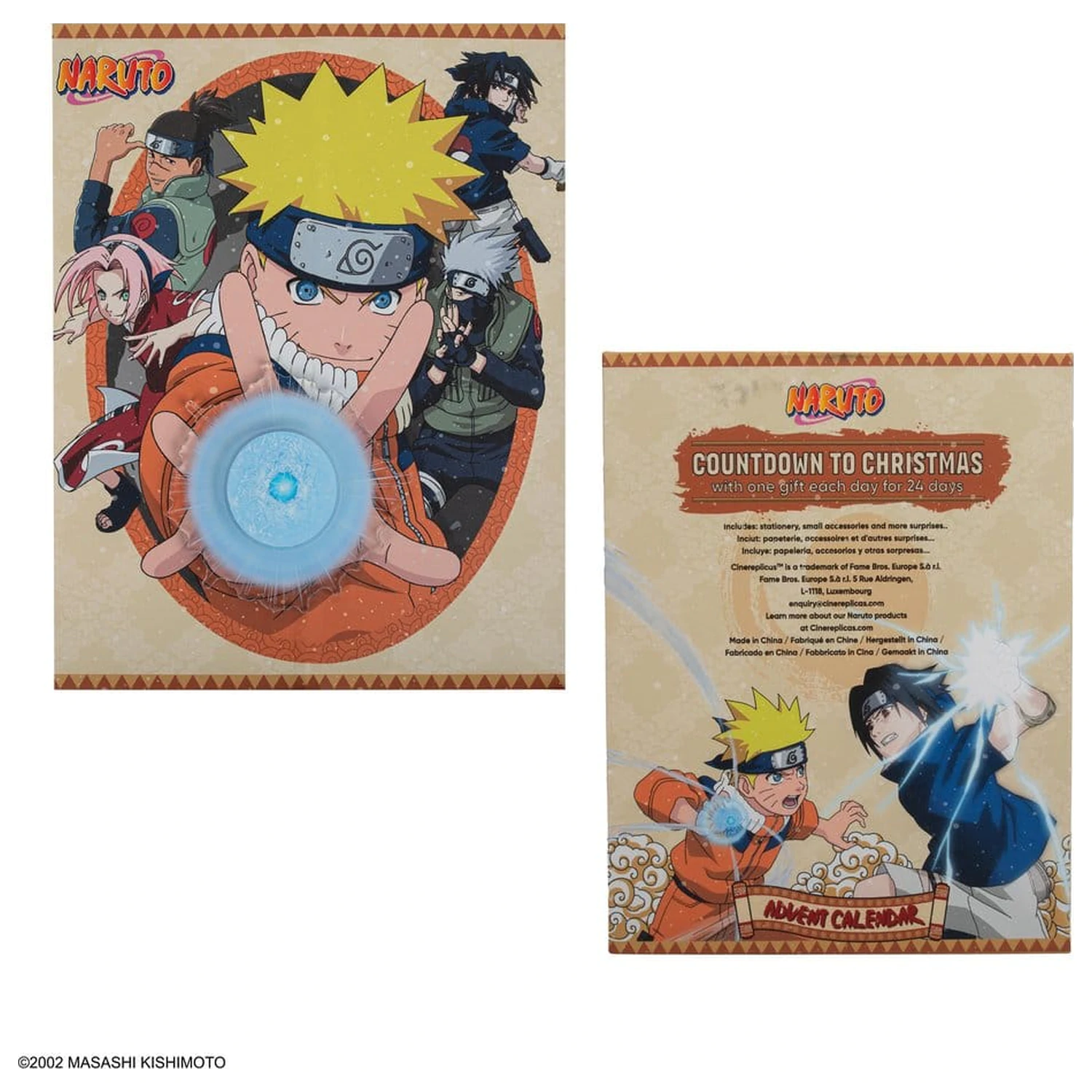 Naruto Adventní kalendář Rasengan 2026 fotografii produktu