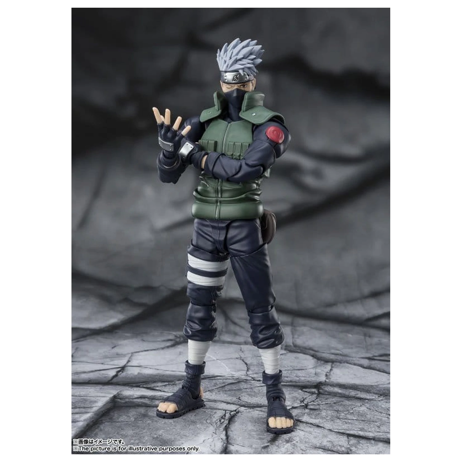 Naruto S.H.Figuarts akční figurka Kakashi Hatake -The famed Sharingan Hero- 16 cm fotografii produktu