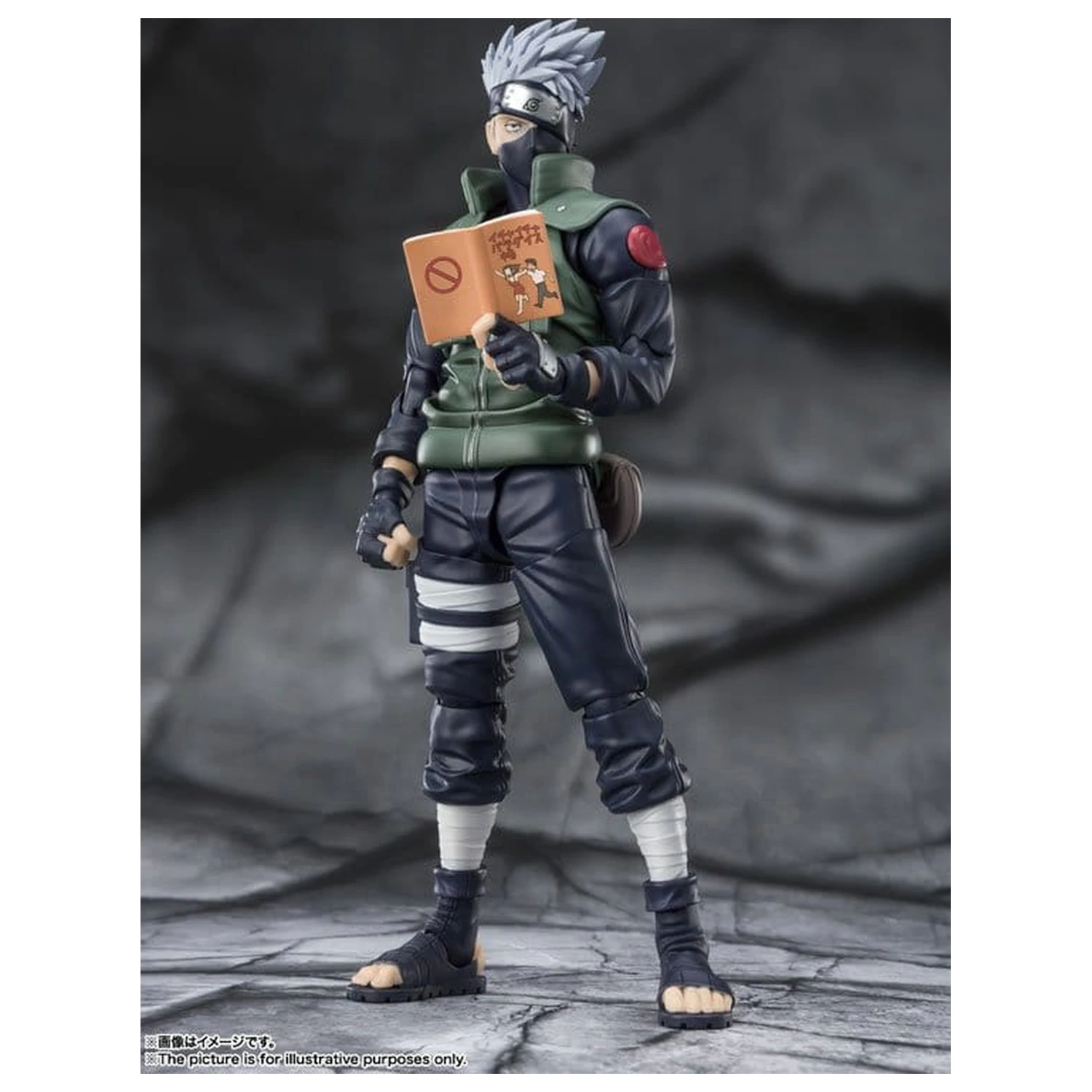 Naruto S.H.Figuarts akční figurka Kakashi Hatake -The famed Sharingan Hero- 16 cm fotografii produktu