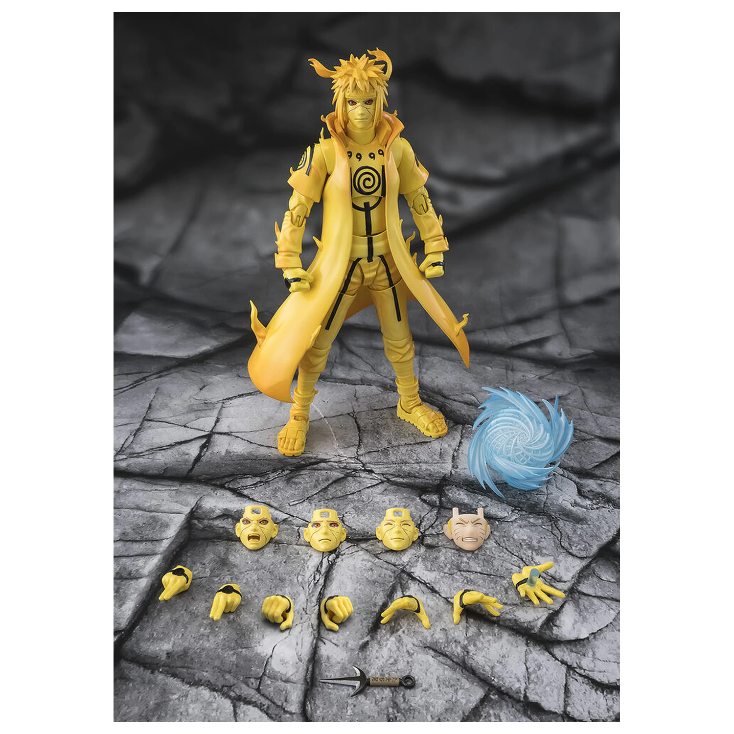 Naruto S.H.Figuarts akční figurka Minato Namikaze (Kurama Link Mode) -Bond of Light That Shatters Darkness- 15 cm fotografii produktu