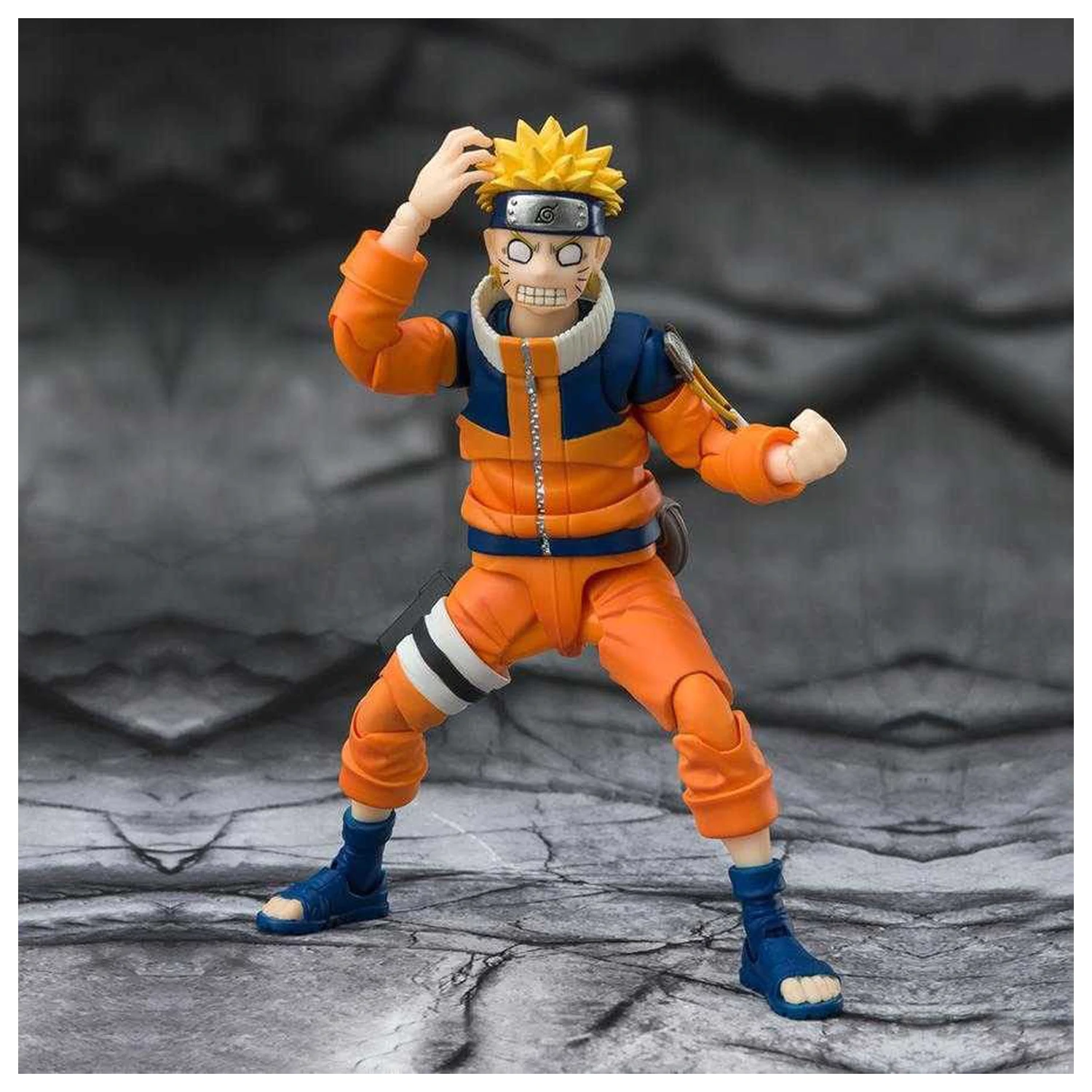 Naruto S.H.Figuarts akční figurka Naruto Uzumaki The No.1 Most Unpredictable Ninja Reissue 15 cm fotografii produktu