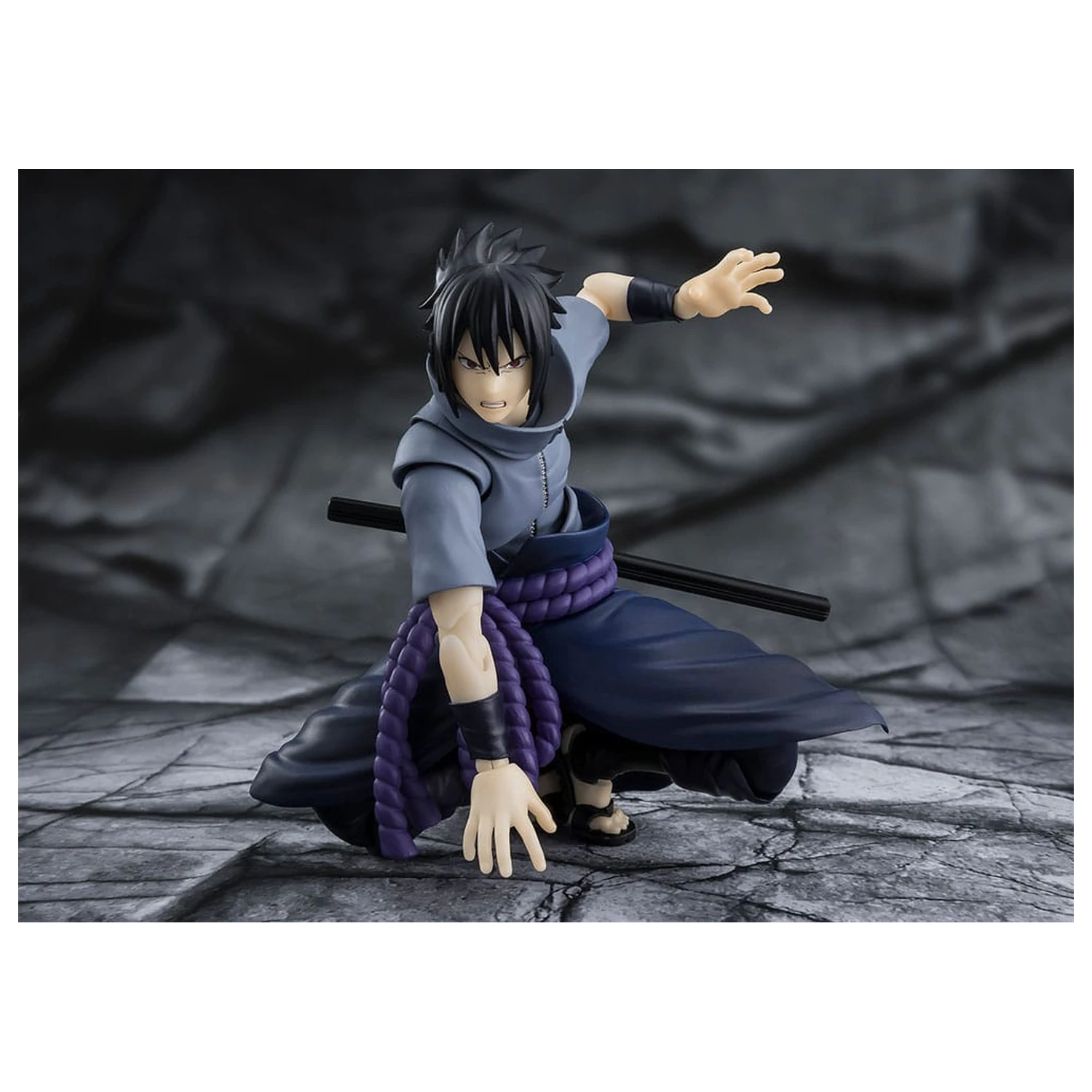 Naruto S.H.Figuarts Akční figurka Sasuke Uchiha Solitary Shinobi 15 cm fotografii produktu