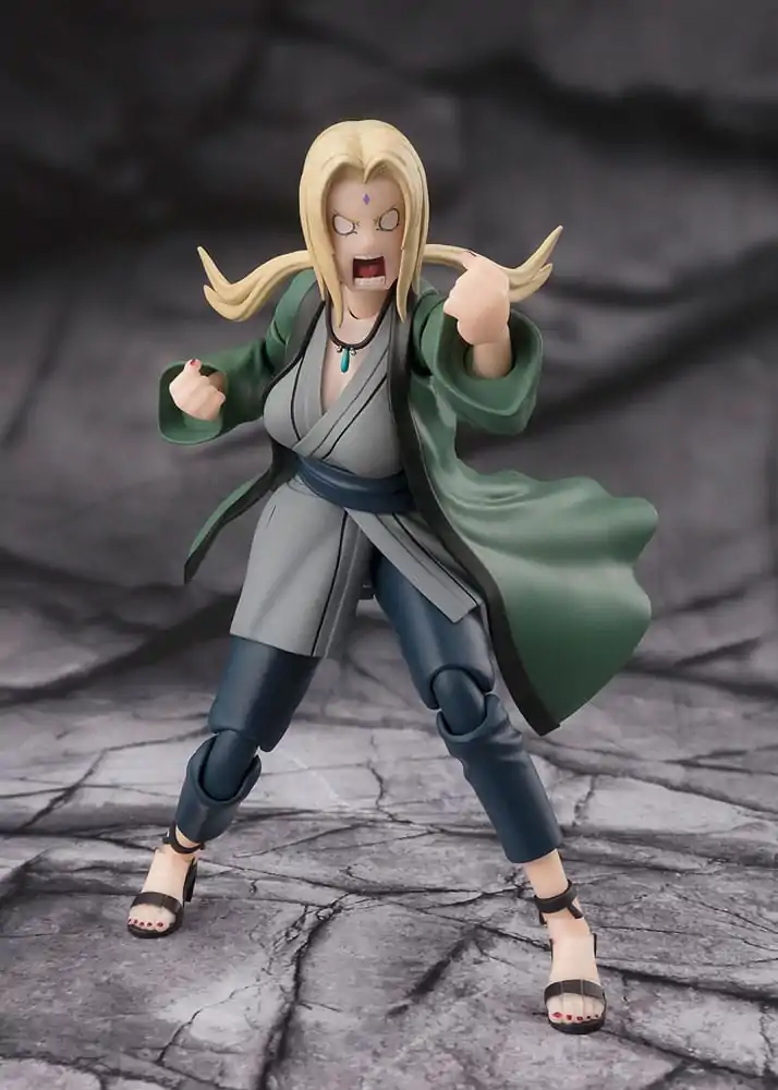 Naruto S.H.Figuarts Akční figurka Tsunade The legendary Medical Ninja 14 cm fotografii produktu