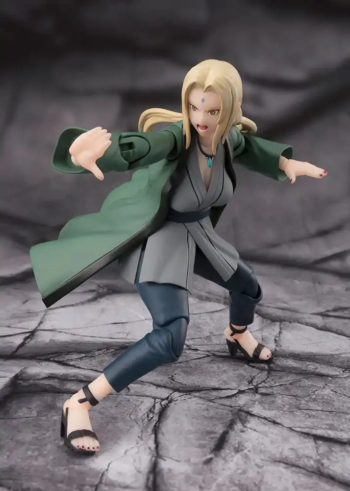 Naruto S.H.Figuarts Akční figurka Tsunade The legendary Medical Ninja 14 cm fotografii produktu