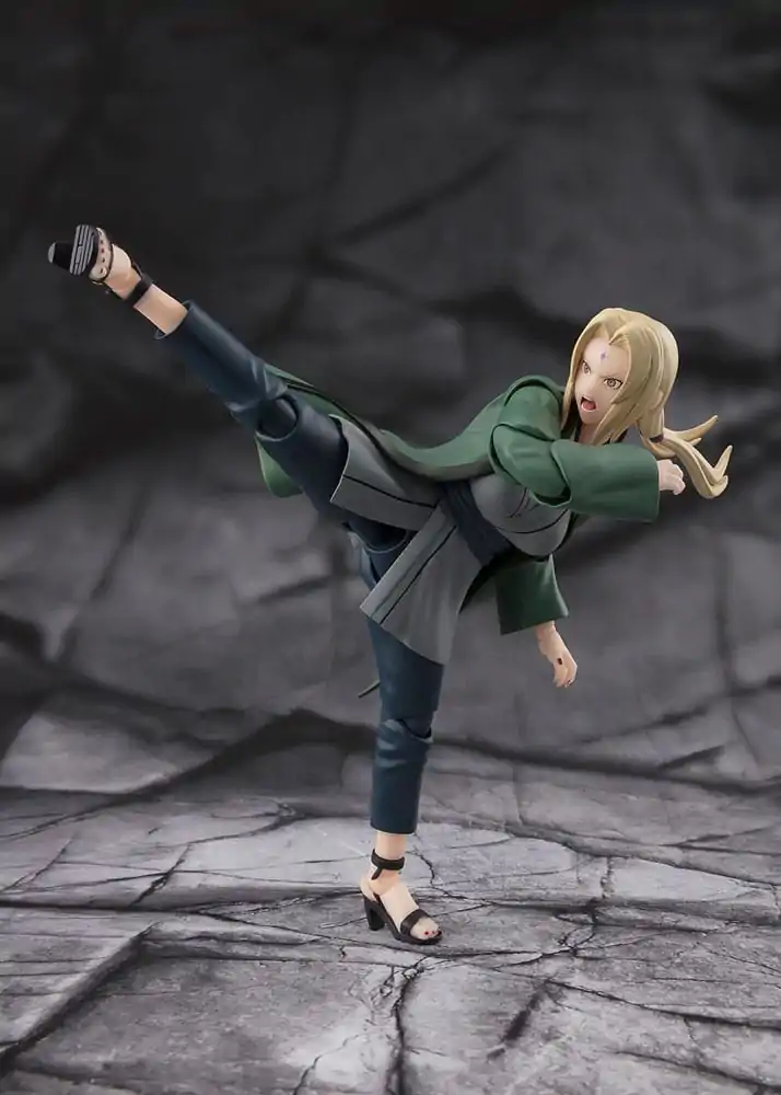 Naruto S.H.Figuarts Akční figurka Tsunade The legendary Medical Ninja 14 cm fotografii produktu