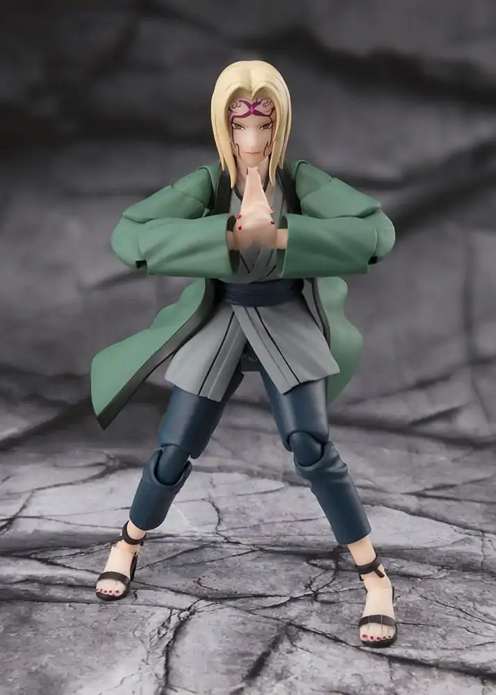 Naruto S.H.Figuarts Akční figurka Tsunade The legendary Medical Ninja 14 cm fotografii produktu