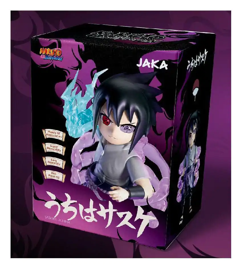 Naruto Plastic Model Kit Sasuke Uchiha 12 cm - Plastiková stavebnice fotografii produktu