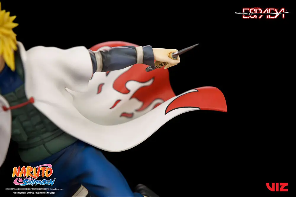 Naruto Shippuden PVC Socha 1/8 Minato Namikaze Vs Nine Tailed Fox 41 cm fotografii produktu