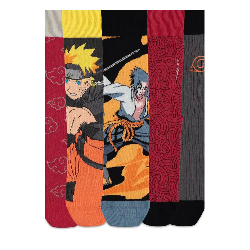 Naruto Shippuden Ponožky 5-Pack 35-38 fotografii produktu