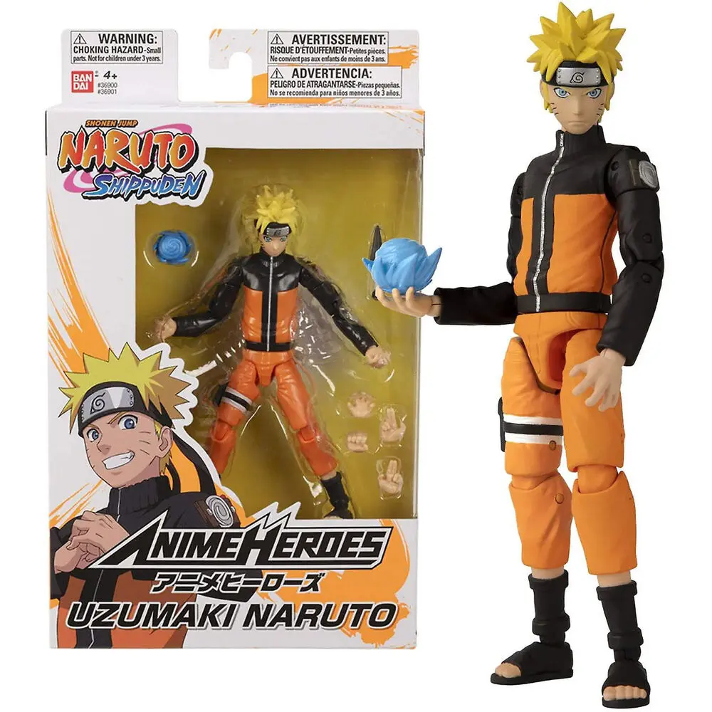 Naruto Shippuden Anime Heroes figurka Naruto Uzumaki 15cm fotografii produktu