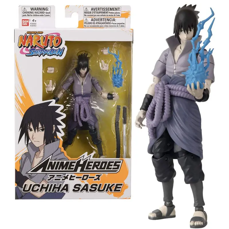 Naruto Shippuden Anime Heroes Uchiha Sasuke figurka 15 cm fotografii produktu
