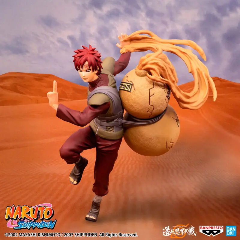 Naruto Shippuden Banpresto F Colosseum Gara figurka 12 cm fotografii produktu