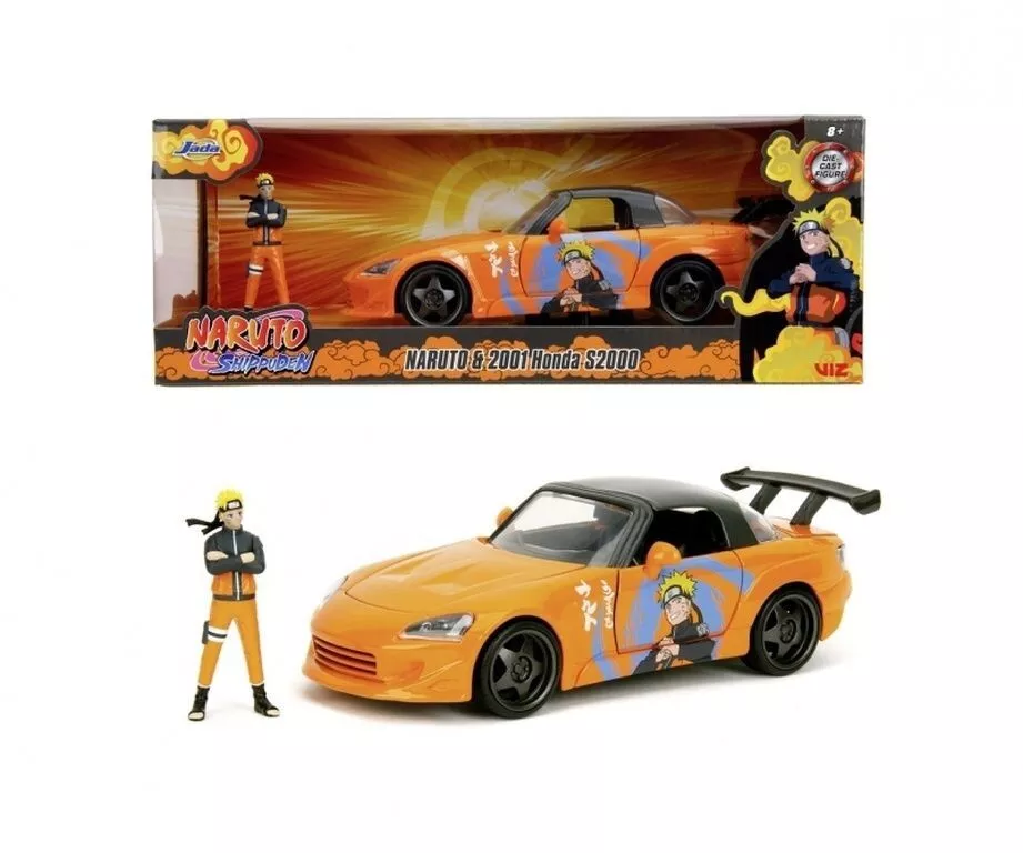 Naruto Shippuden Diecast Model 1/24 2001 Honda S2000 - Odlévaný Model fotografii produktu