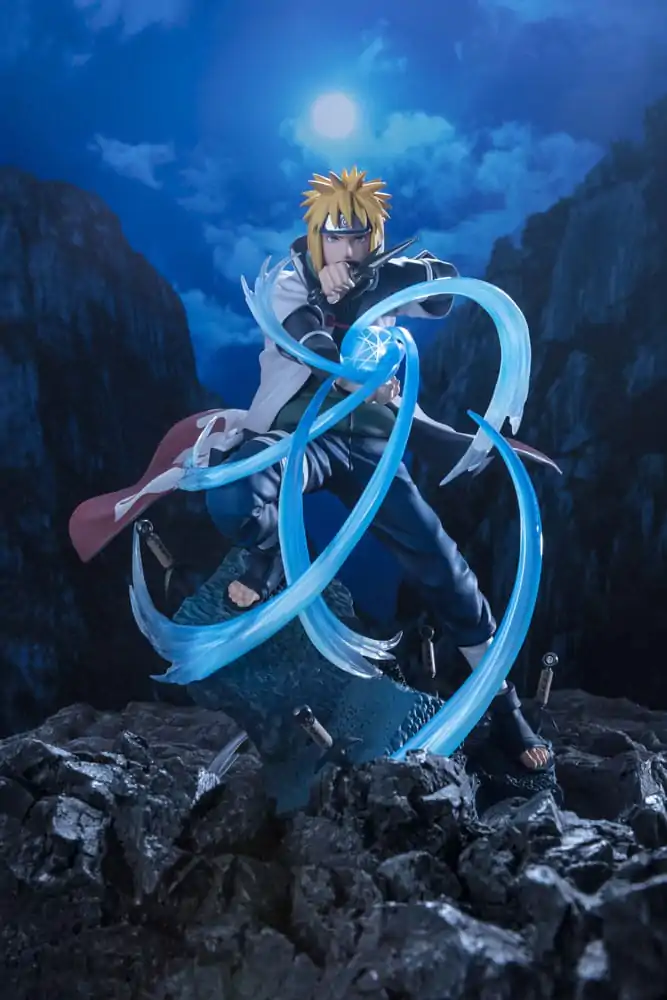 Naruto Shippuden FiguartsZERO Extra Battle PVC Socha Minato Namikaze-Rasengan- 20 cm fotografii produktu