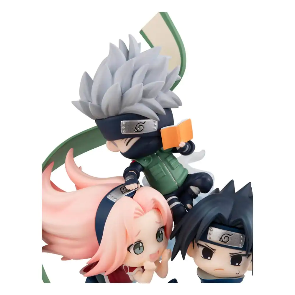 Naruto Shippuden FigUnity PVC Mini Soška Sraz se zde, Tým 7 13 cm fotografii produktu