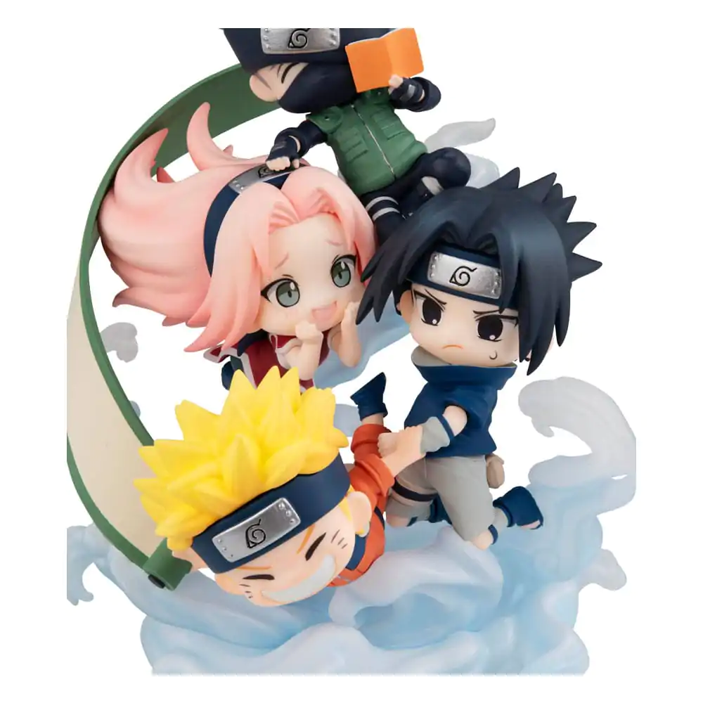 Naruto Shippuden FigUnity PVC Mini Soška Sraz se zde, Tým 7 13 cm fotografii produktu