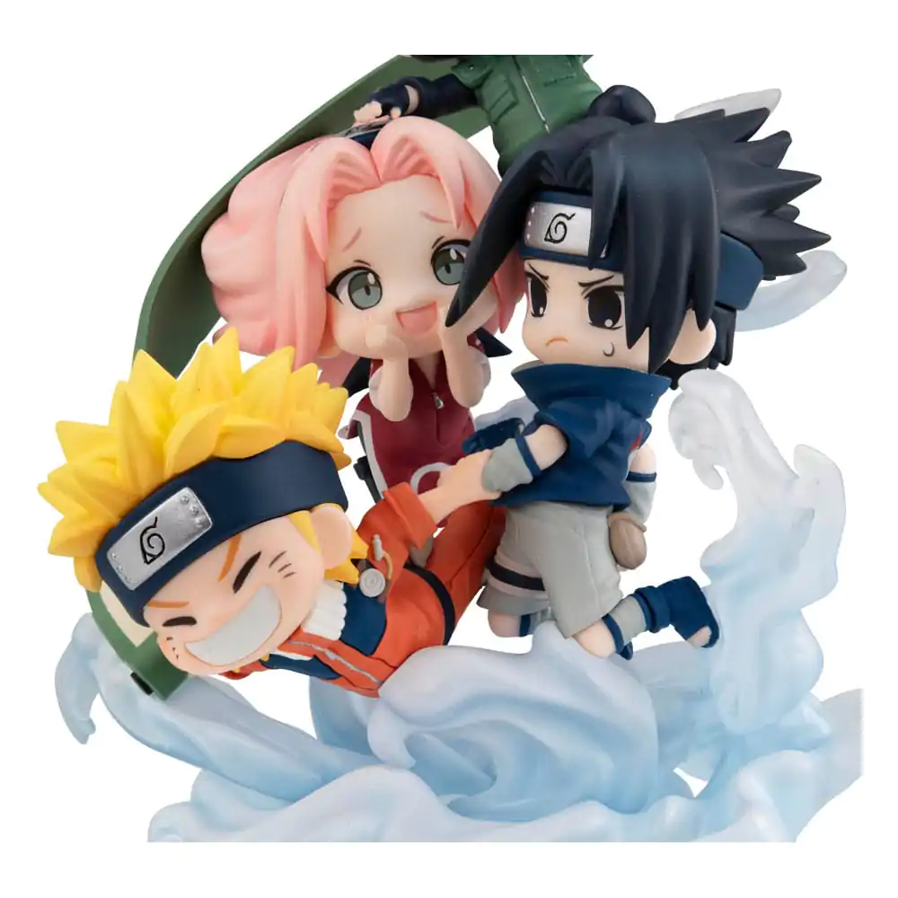 Naruto Shippuden FigUnity PVC Mini Soška Sraz se zde, Tým 7 13 cm fotografii produktu