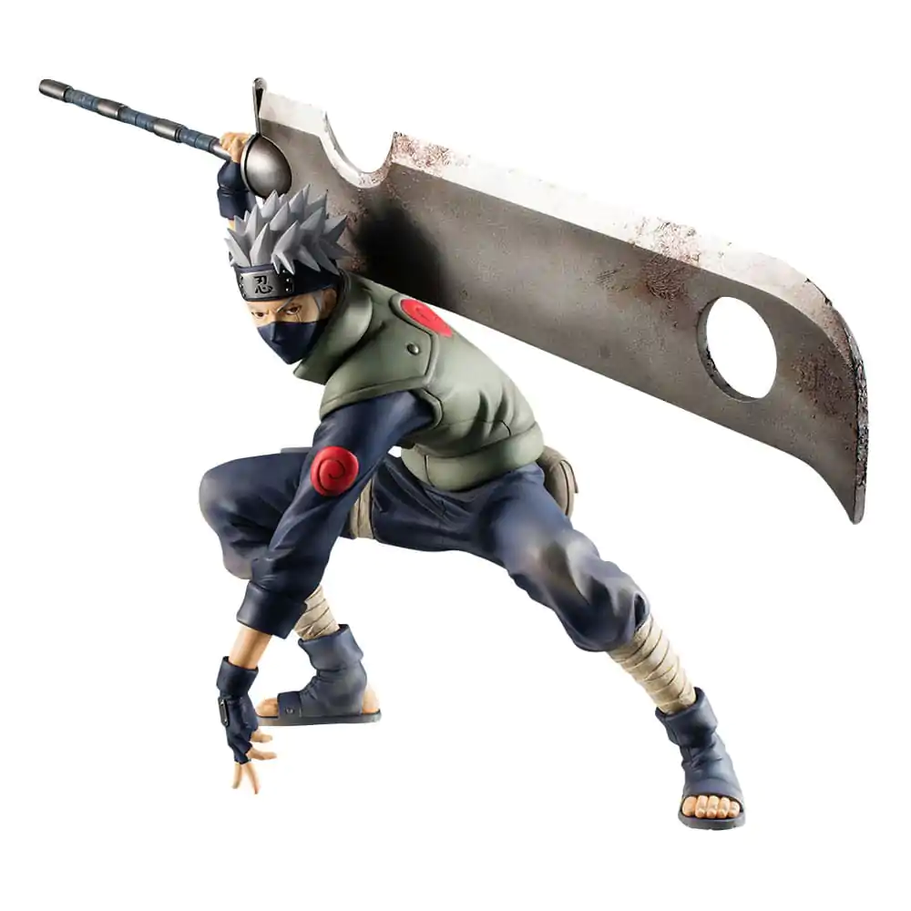 Naruto Shippuden G.E.M. Series PVC socha 1/8 Kakashi Hatake Velká ninjovská válka 15. výroční verze 15 cm fotografii produktu