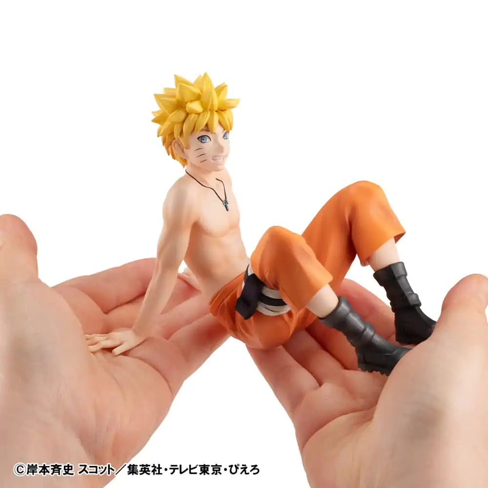 Naruto Shippuden G.E.M. Series PVC Soška Naruto Palm Size 9 cm fotografii produktu