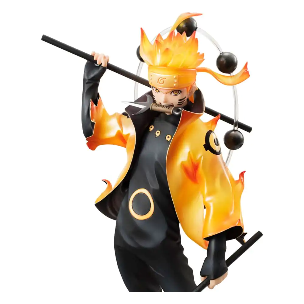 Naruto Shippuden G.E.M. Series PVC Soška Naruto Uzumaki Six Paths Sage Mode 15th Anniversary Verze 22 cm fotografii produktu