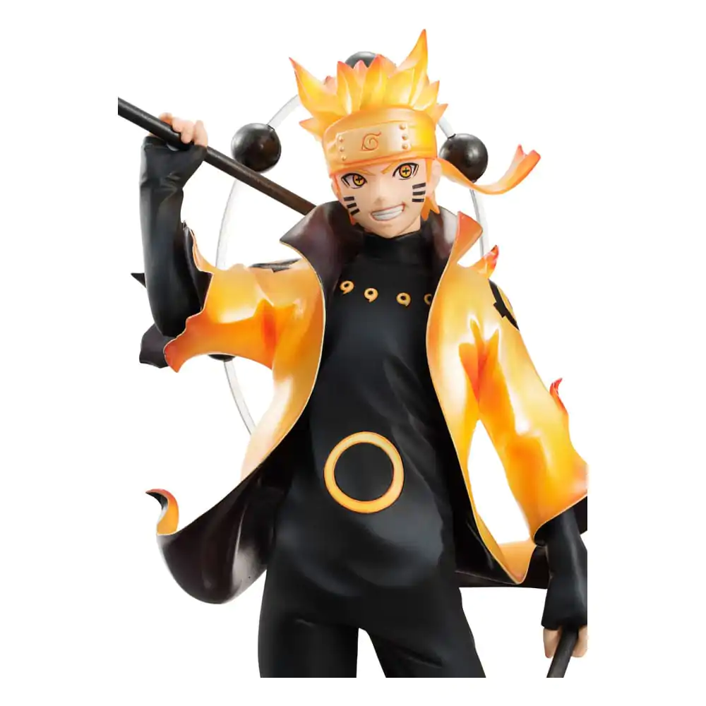 Naruto Shippuden G.E.M. Series PVC Soška Naruto Uzumaki Six Paths Sage Mode 15th Anniversary Verze 22 cm fotografii produktu