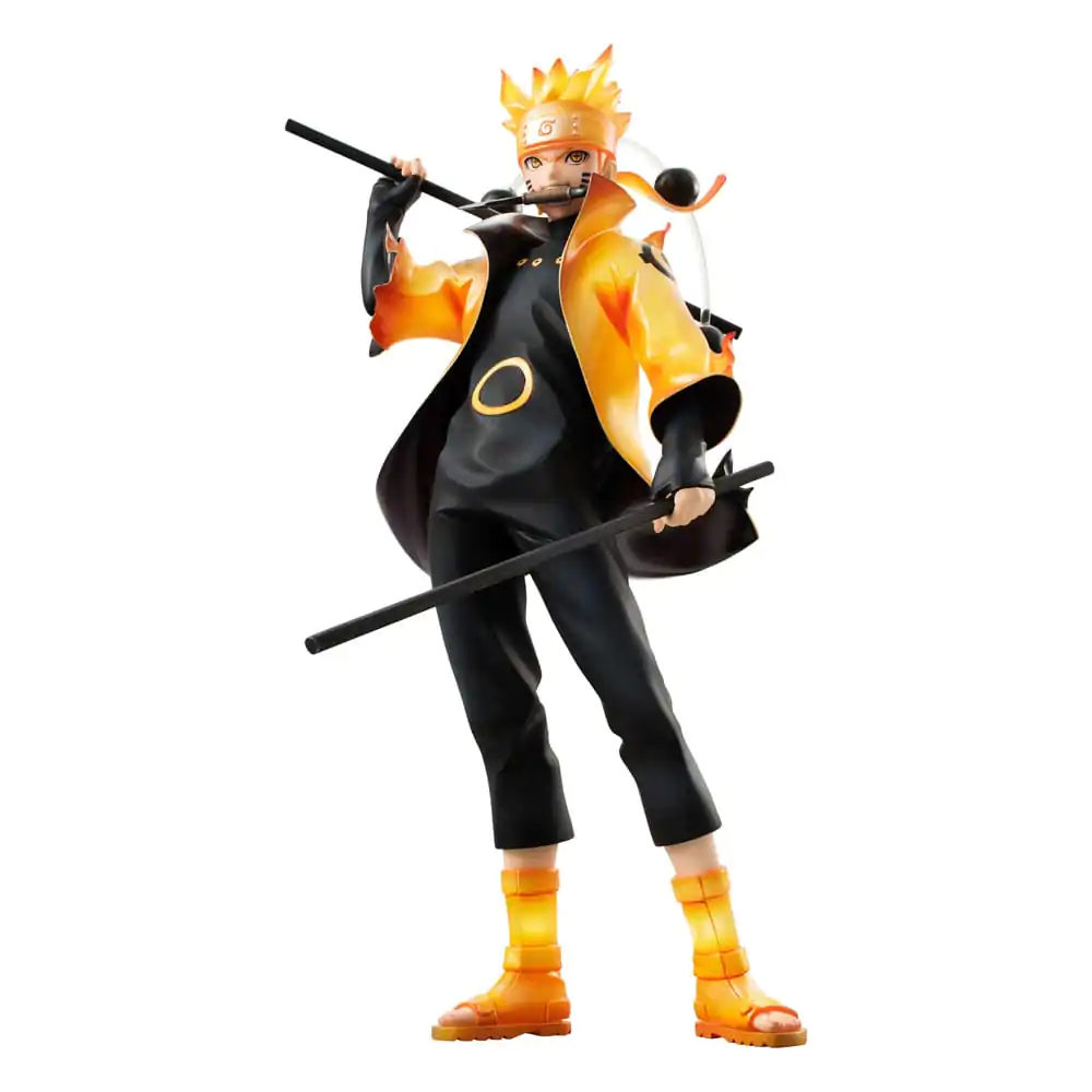 Naruto Shippuden G.E.M. Series PVC Soška Naruto Uzumaki Six Paths Sage Mode 15th Anniversary Verze 22 cm fotografii produktu