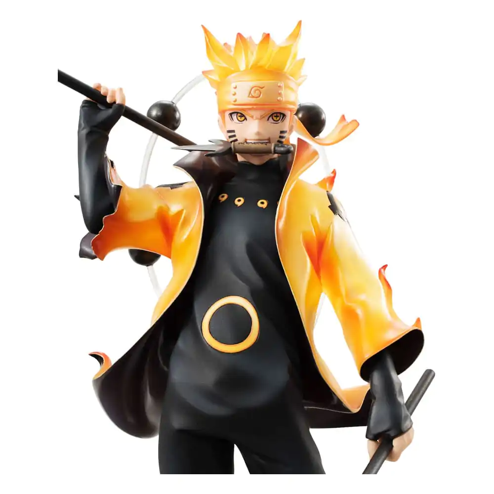 Naruto Shippuden G.E.M. Series PVC Soška Naruto Uzumaki Six Paths Sage Mode 15th Anniversary Verze 22 cm fotografii produktu