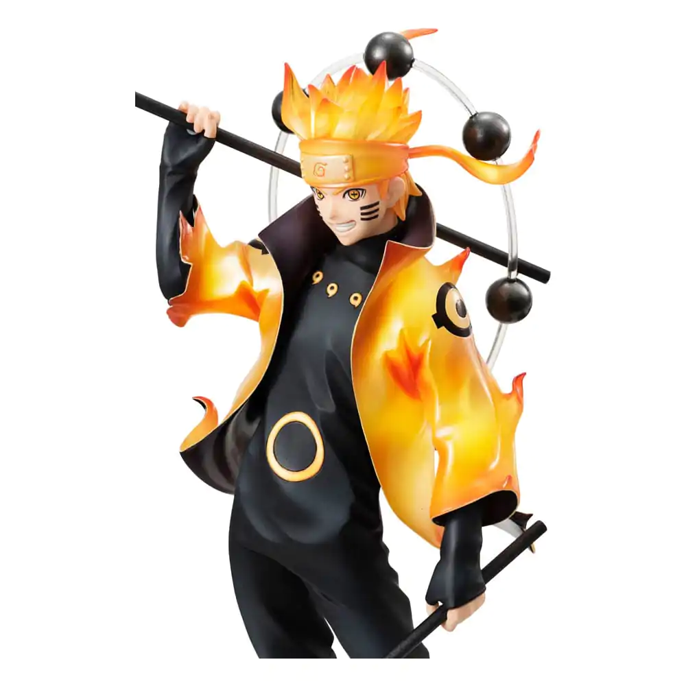 Naruto Shippuden G.E.M. Series PVC Soška Naruto Uzumaki Six Paths Sage Mode 15th Anniversary Verze 22 cm fotografii produktu