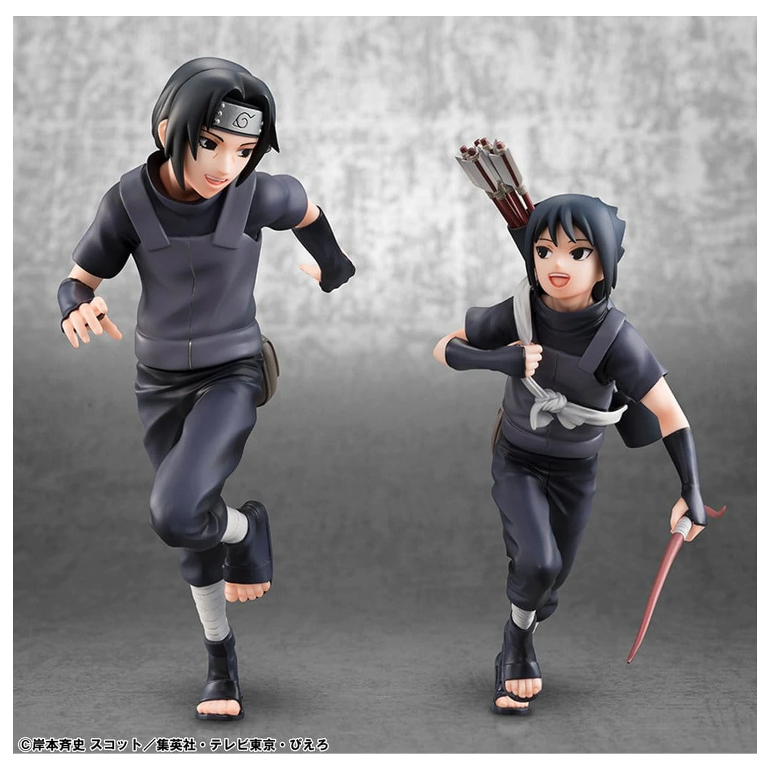 Naruto Shippuden G.E.M. Series PVC Figurky 2-Pack Itachi Uchiha & Sasuke fotografii produktu