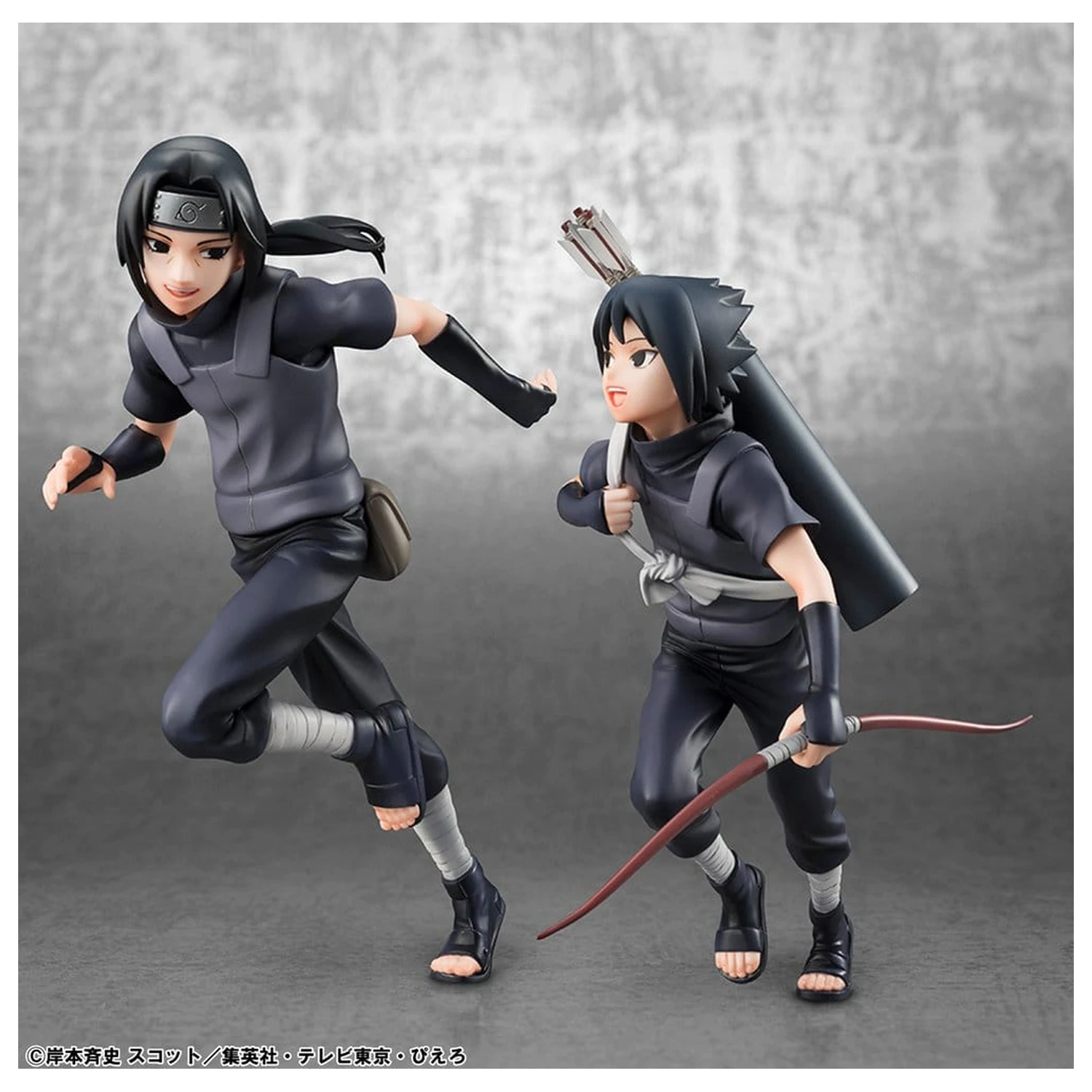 Naruto Shippuden G.E.M. Series PVC Figurky 2-Pack Itachi Uchiha & Sasuke fotografii produktu