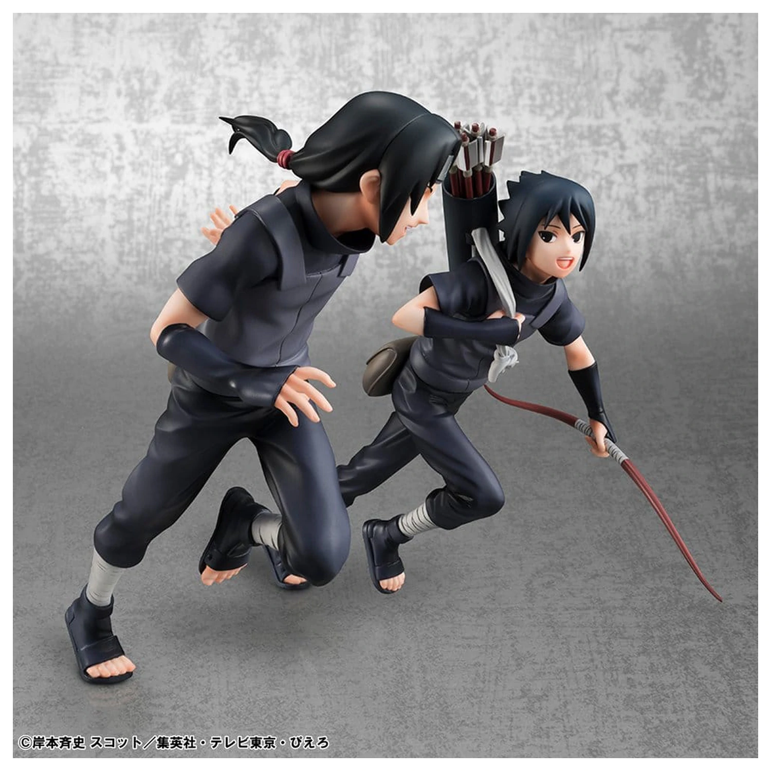 Naruto Shippuden G.E.M. Series PVC Figurky 2-Pack Itachi Uchiha & Sasuke fotografii produktu