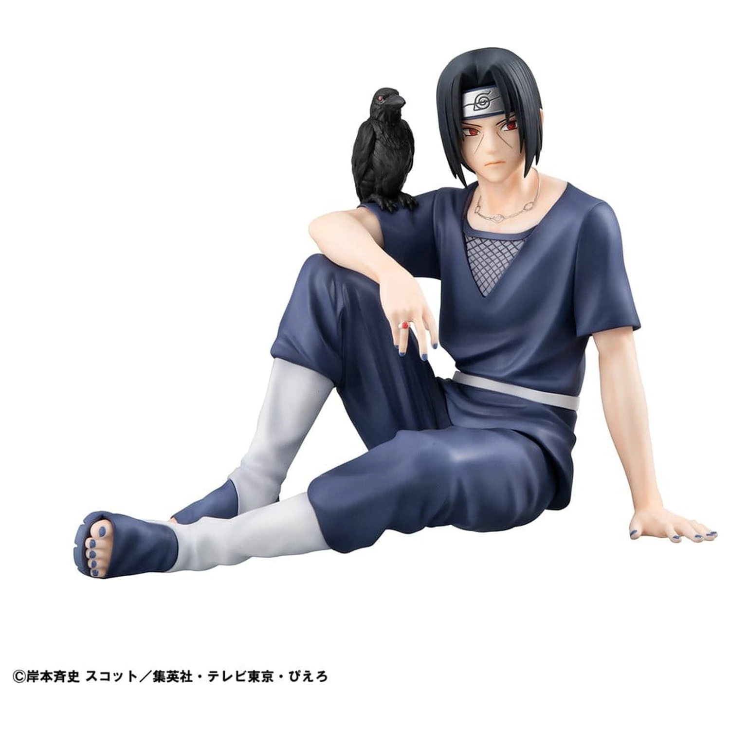 Naruto Shippuden G.E.M. Series PVC Figurka Itachi 9 cm kapesní velikost fotografii produktu