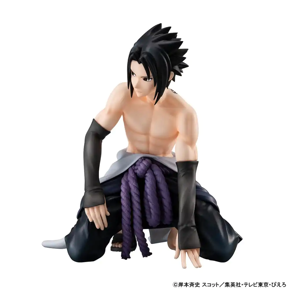 Naruto Shippuden G.E.M. Series PVC socha Sasuke Palm Size 12 cm fotografii produktu