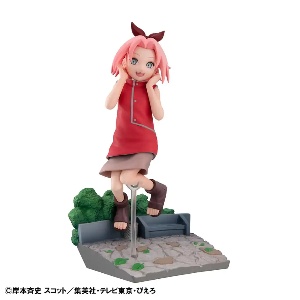 Naruto Shippuden G.E.M. Series PVC Socha Sakura Haruno GO! 15 cm fotografii produktu