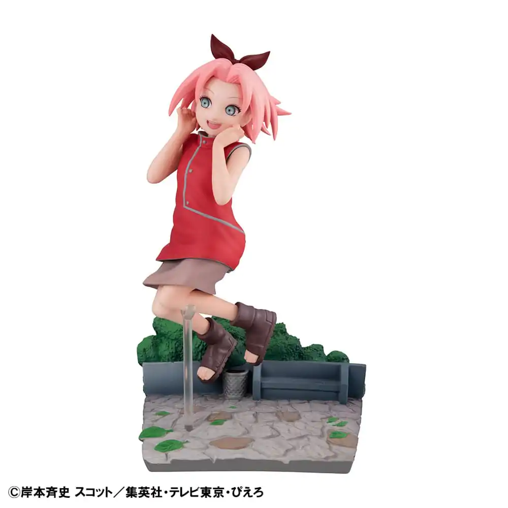 Naruto Shippuden G.E.M. Series PVC Socha Sakura Haruno GO! 15 cm fotografii produktu