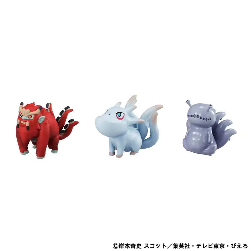 Naruto Shippuden Gaiden G.E.M. Series PVC Socha Naruto Uzumaki & Biju Sada 7 cm fotografii produktu