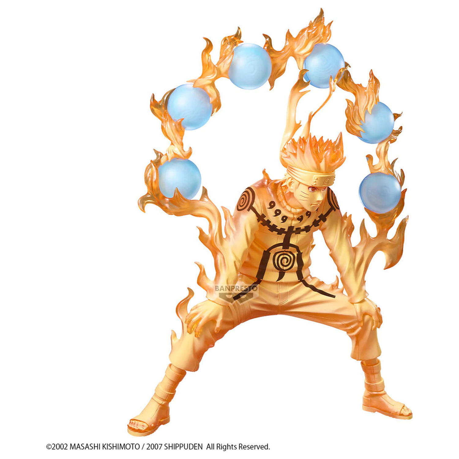 Naruto Shippuden Grandista II Special Edition Naruto Uzumaki figurka 27 cm fotografii produktu